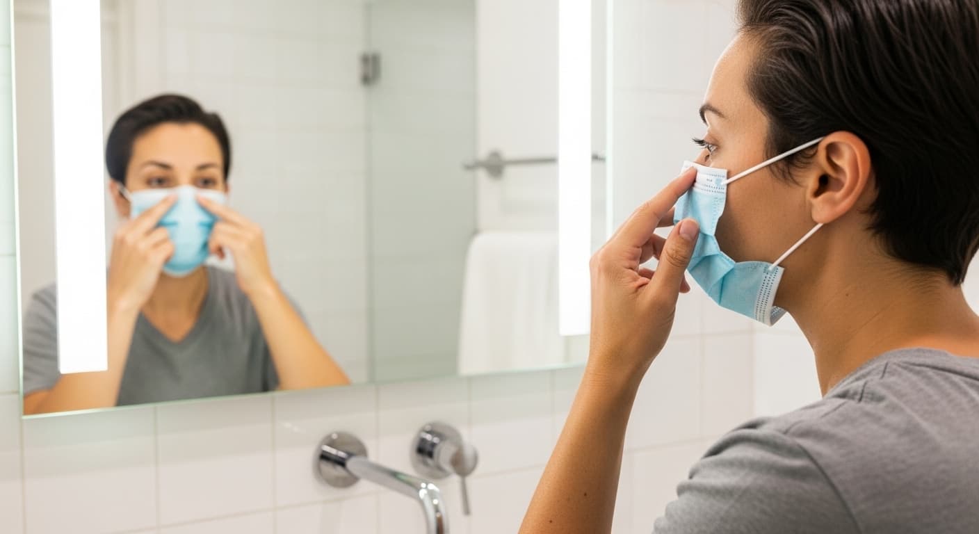 Why Your Glasses Fog With a Mask On (And What It Tells You)
