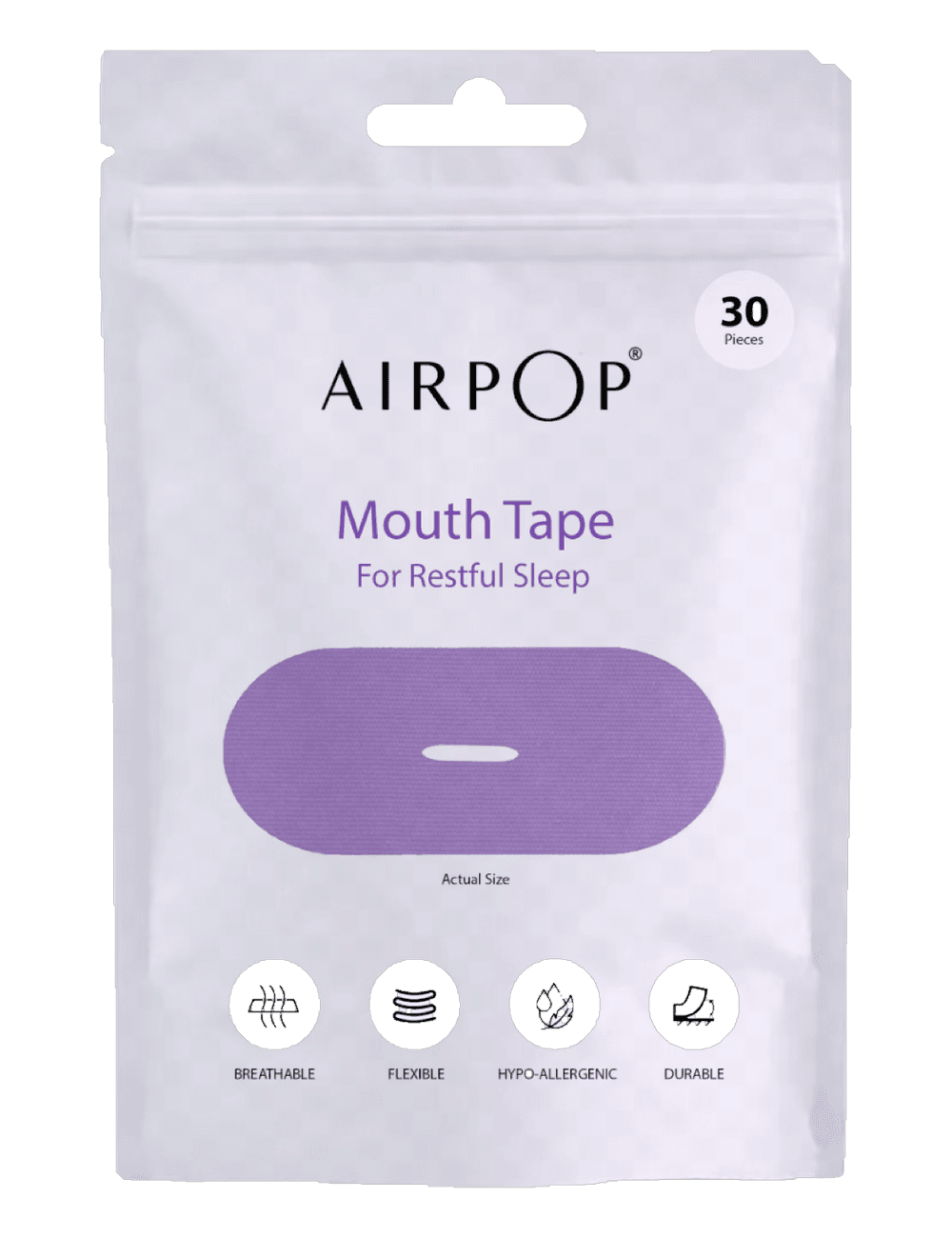AirPop Restore mouth tape — 30-piece resealable pouch